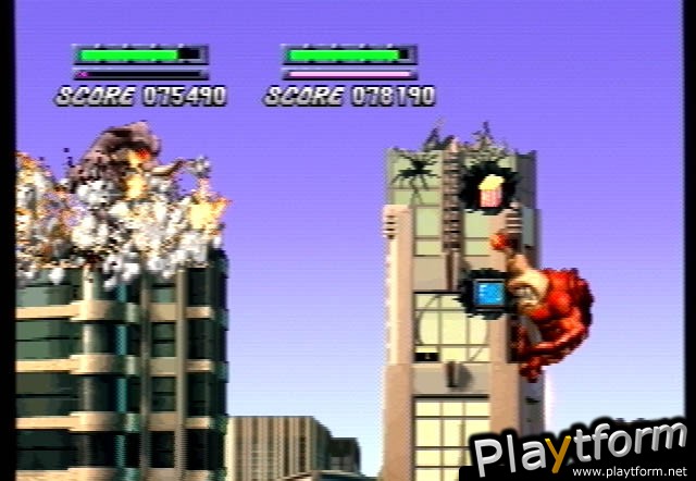Rampage 2: Universal Tour (PlayStation)