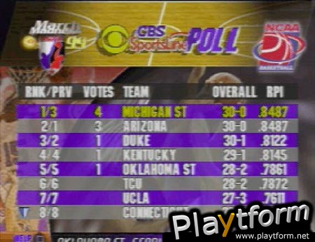 NCAA March Madness 99 (PlayStation)