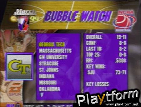 NCAA March Madness 99 (PlayStation)