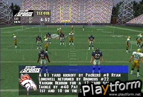 NFL Quarterback Club 99 (Nintendo 64)