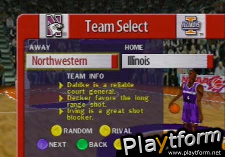 Fox Sports College Hoops '99 (Nintendo 64)