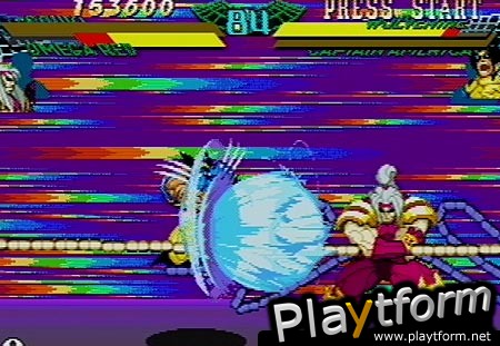 Marvel Super Heroes vs. Street Fighter (Saturn)