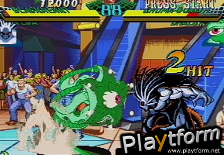 Marvel Super Heroes vs. Street Fighter (Saturn)