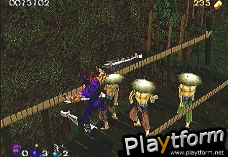Ninja: Shadow of Darkness (PlayStation)