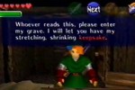 The Legend of Zelda: Ocarina of Time (Nintendo 64)