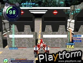 Kahen Soukou Gunbike: Speed Power Gunbike (PlayStation)