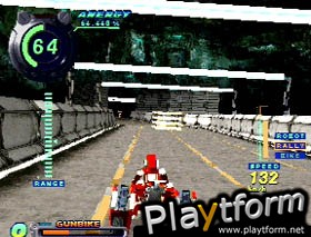 Kahen Soukou Gunbike: Speed Power Gunbike (PlayStation)