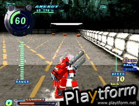 Kahen Soukou Gunbike: Speed Power Gunbike (PlayStation)