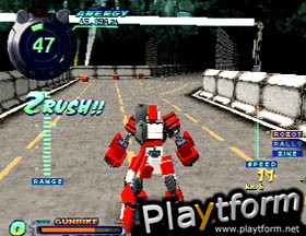 Kahen Soukou Gunbike: Speed Power Gunbike (PlayStation)