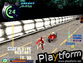 Kahen Soukou Gunbike: Speed Power Gunbike (PlayStation)