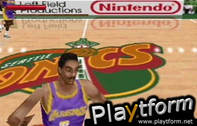 Kobe Bryant in NBA Courtside (Nintendo 64)