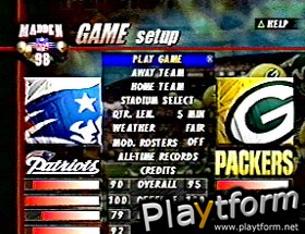 Madden NFL 98 (PlayStation)