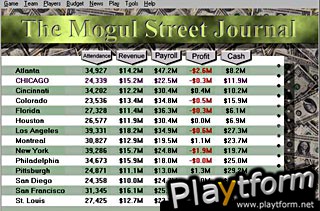 Baseball Mogul (PC)