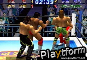 Shin Nippon Pro Wrestling: Toukon Retsuden 2 (PlayStation)