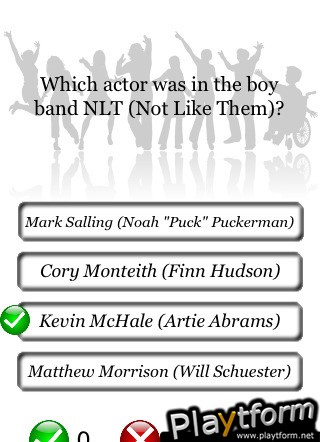 Glee Trivia (iPhone/iPod)