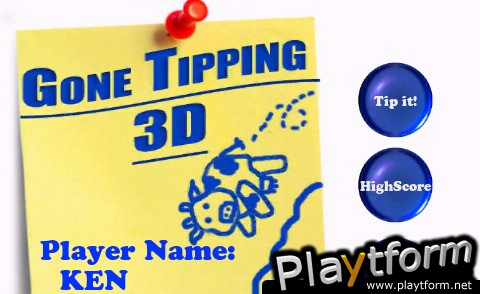 Gone Tipping 3d (iPhone/iPod)