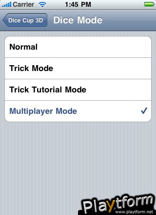 Liar Dice 3D (iPhone/iPod)