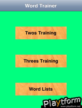 Word Trainer (iPhone/iPod)