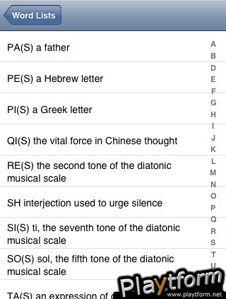 Word Trainer (iPhone/iPod)