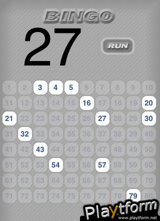 BingoDraw - Bingo everywhere (iPhone/iPod)