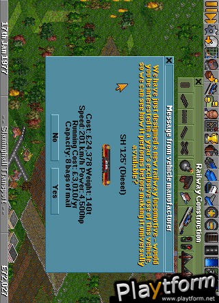 OpenTTD - Transport Tycoon (iPhone/iPod)
