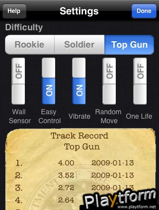 Pilot Reflex - Top Gun Trainer (iPhone/iPod)