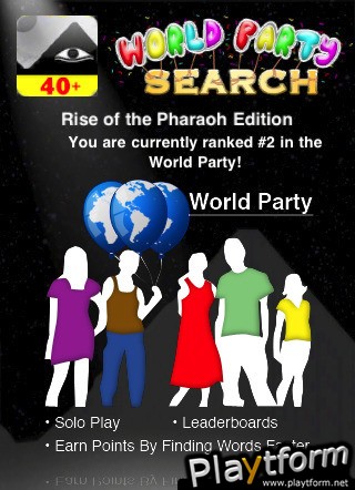 Rise of the Pharaoh : World Party Search (iPhone/iPod)
