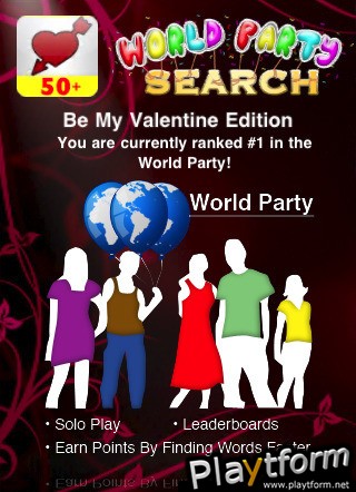 Valentine : World Party Search (iPhone/iPod)