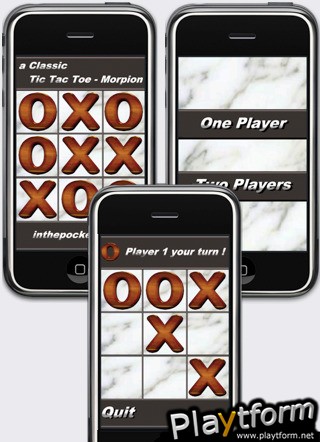 a Classic Tic Tac Toe - Morpion (iPhone/iPod)