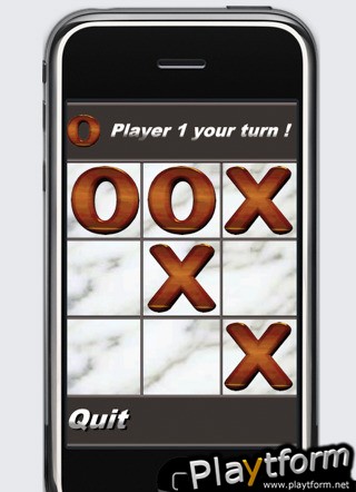a Classic Tic Tac Toe - Morpion (iPhone/iPod)