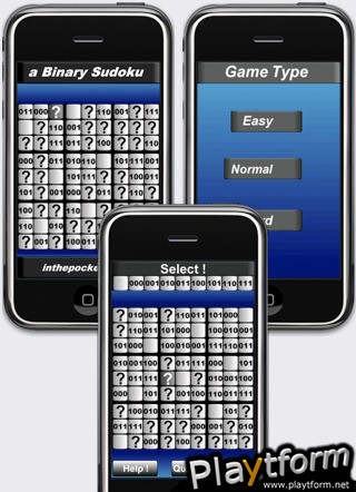 a Binary Sudoku (iPhone/iPod)