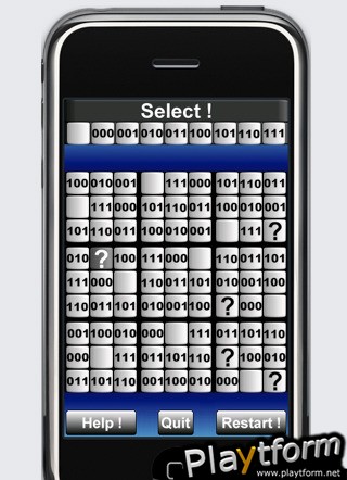 a Binary Sudoku (iPhone/iPod)