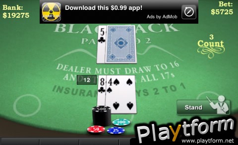 Panoramic Blackjack Free (iPhone/iPod)