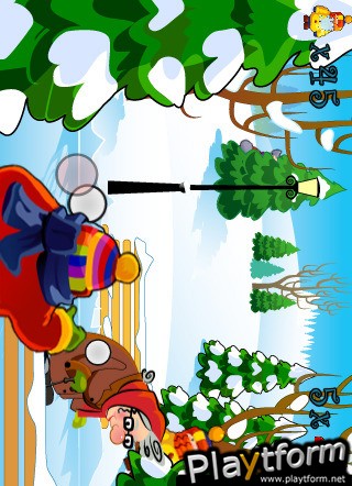 Winter Games - Snow balls attack! (iPhone/iPod)