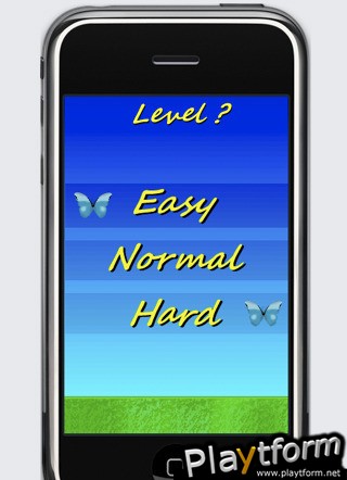 a Blue Butterfly Peg ! (iPhone/iPod)