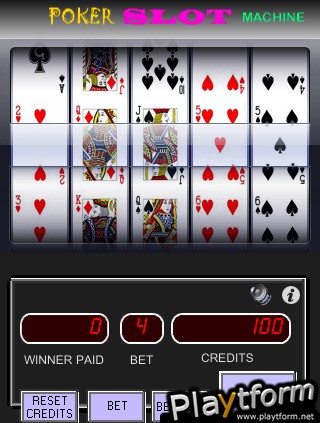 Slot Machine Poker Adv (iPhone/iPod)