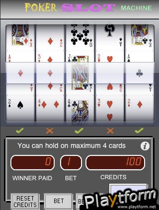 Slot Machine Poker Adv (iPhone/iPod)