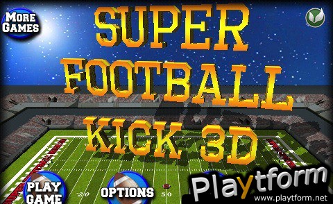 Super Football Kick 3D (iPhone/iPod)