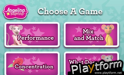 Dress Up with Angelina Ballerina (iPhone/iPod)
