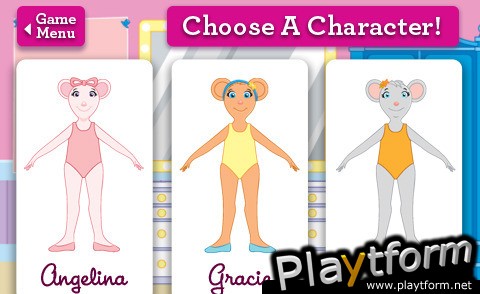 Dress Up with Angelina Ballerina (iPhone/iPod)