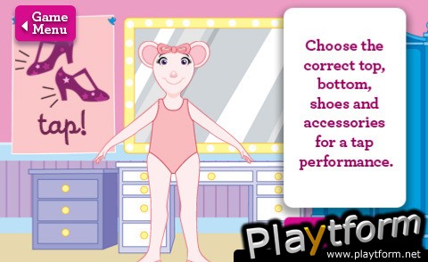 Dress Up with Angelina Ballerina (iPhone/iPod)
