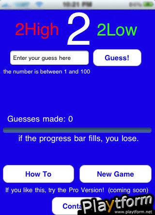 2High-2Low (iPhone/iPod)