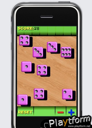 a 9 Purple Dice (iPhone/iPod)