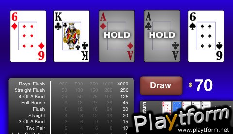 Epic Video Poker (iPhone/iPod)