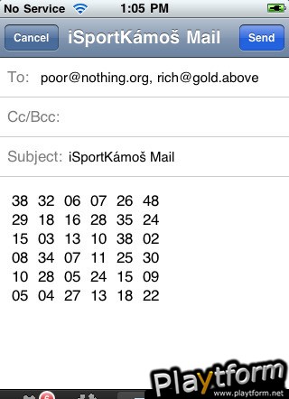 iSportKamos (iPhone/iPod)