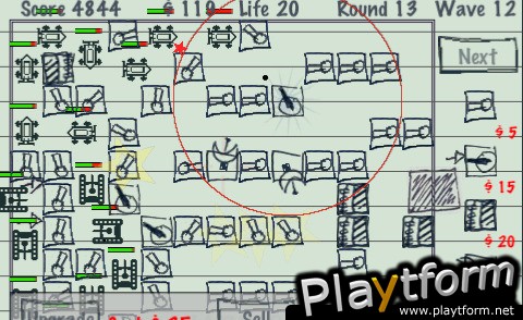 Paper War Tower Defense (iPhone/iPod)