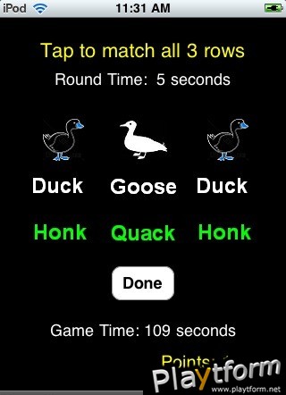 Duck Goose Classic (iPhone/iPod)
