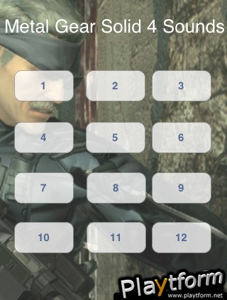 Metal Gear Solid 4 Sounds (iPhone/iPod)