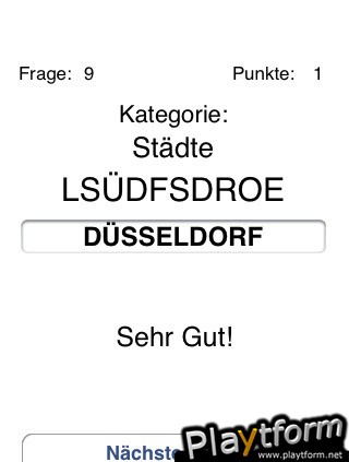 Anagramm (iPhone/iPod)