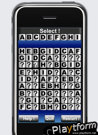 a Alphabet Sudoku (iPhone/iPod)
